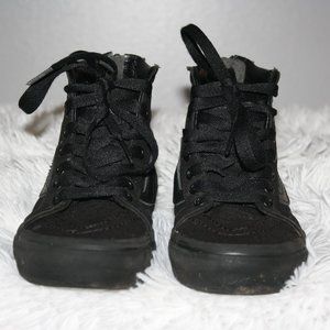 VANS - KIDS POP CHECK SK8-HI ZIP